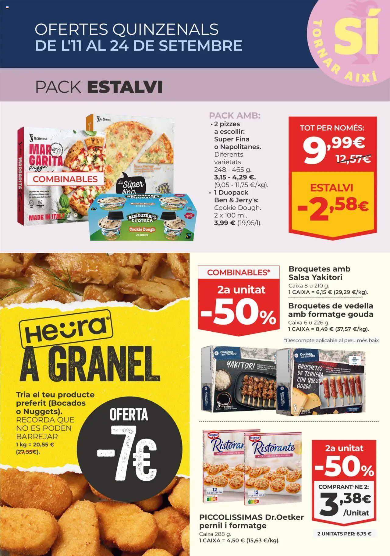 La Sirena - Andorra │ válido desde el 11.09.2025 | Página: 5 | Productos: Queso, Pizza, Queso Gouda