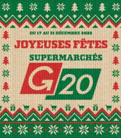 G20 Supermarchés - Prévisualisation de G20 Supermarchés catalogue valide à partir de 17.12.2025