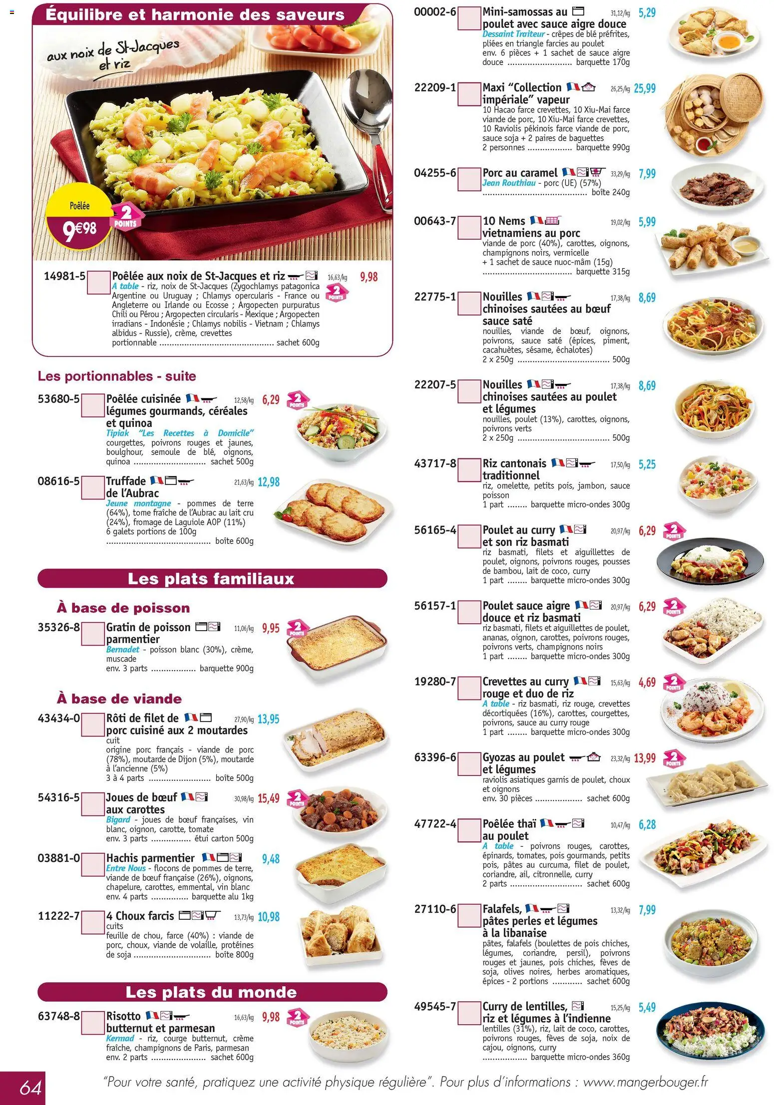 {H1} | Page: 64 | Produits: Olives, Viande de bœuf, Porc, Nouilles