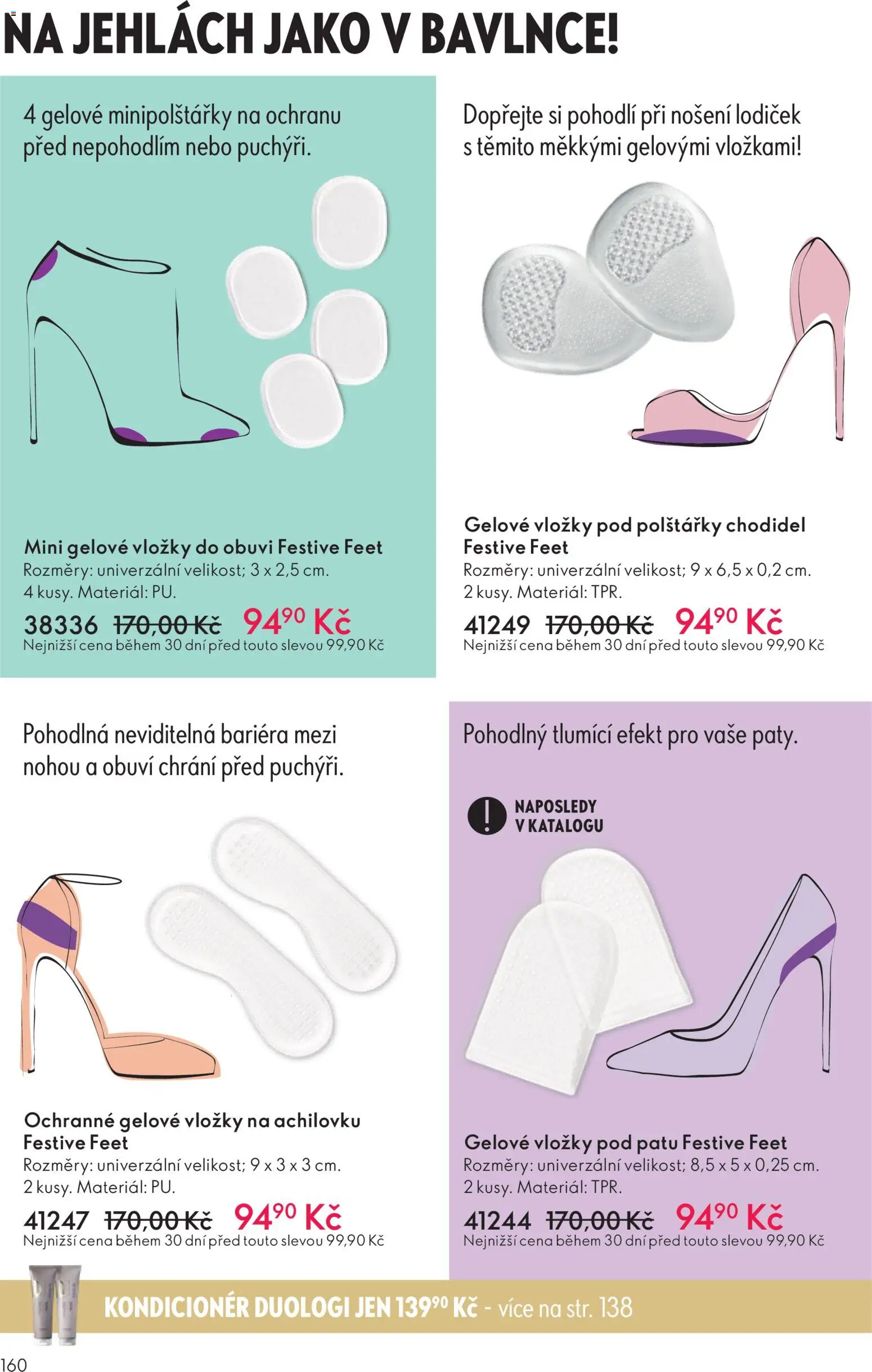 Oriflame Black Friday od 12.11.2025 | Strana: 160 | Produkty: Polštářky, Vložky, Kondicionér