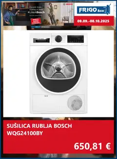 FRIGO & Co. katalog | vrijedi od 09.09.2025 | Stranica: 4 | Proizvodi: Sušilica