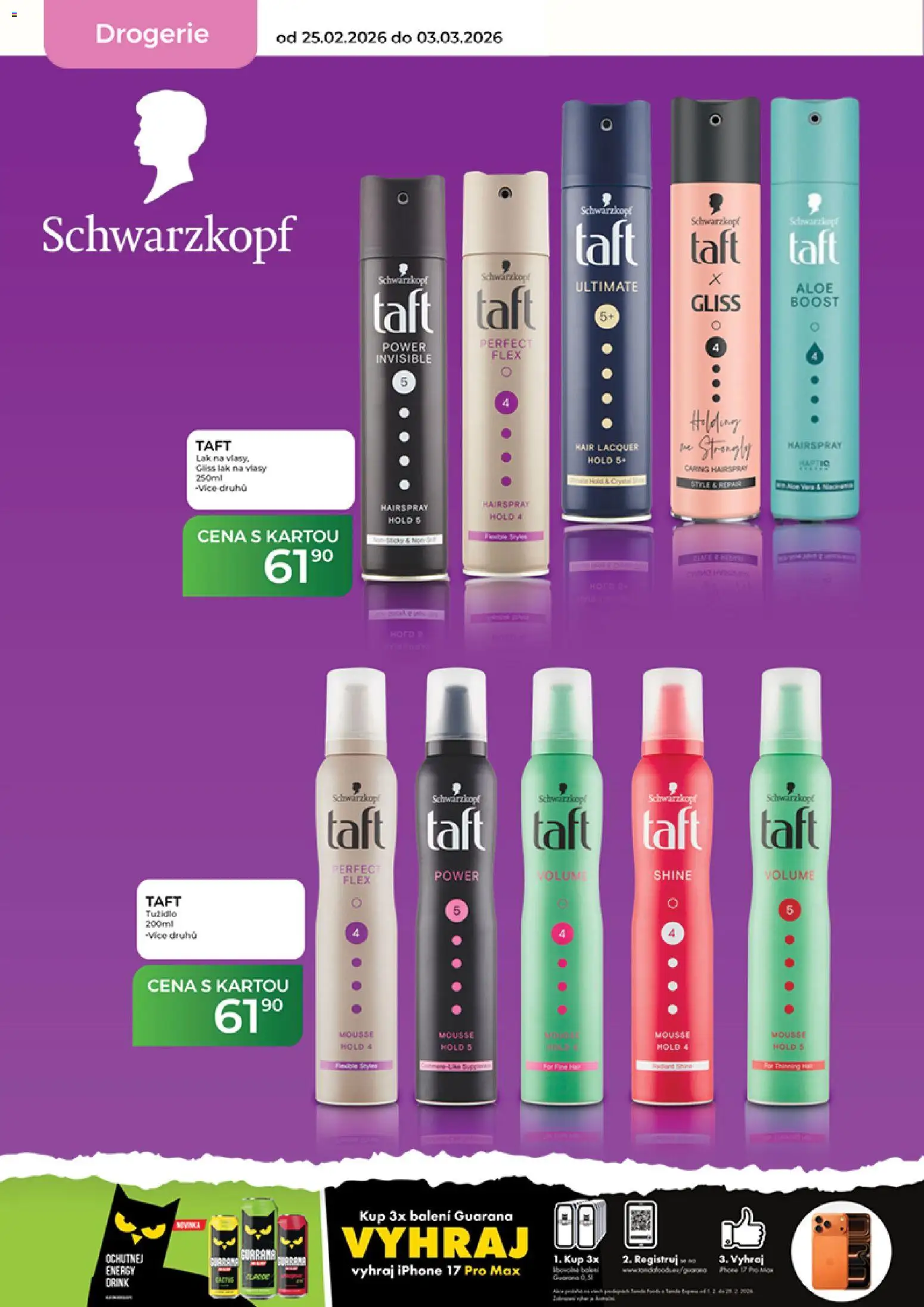 Tamda Foods leták od 25.02.2026 | Strana: 58 | Produkty: Iphone, Drogerie, Lak na vlasy