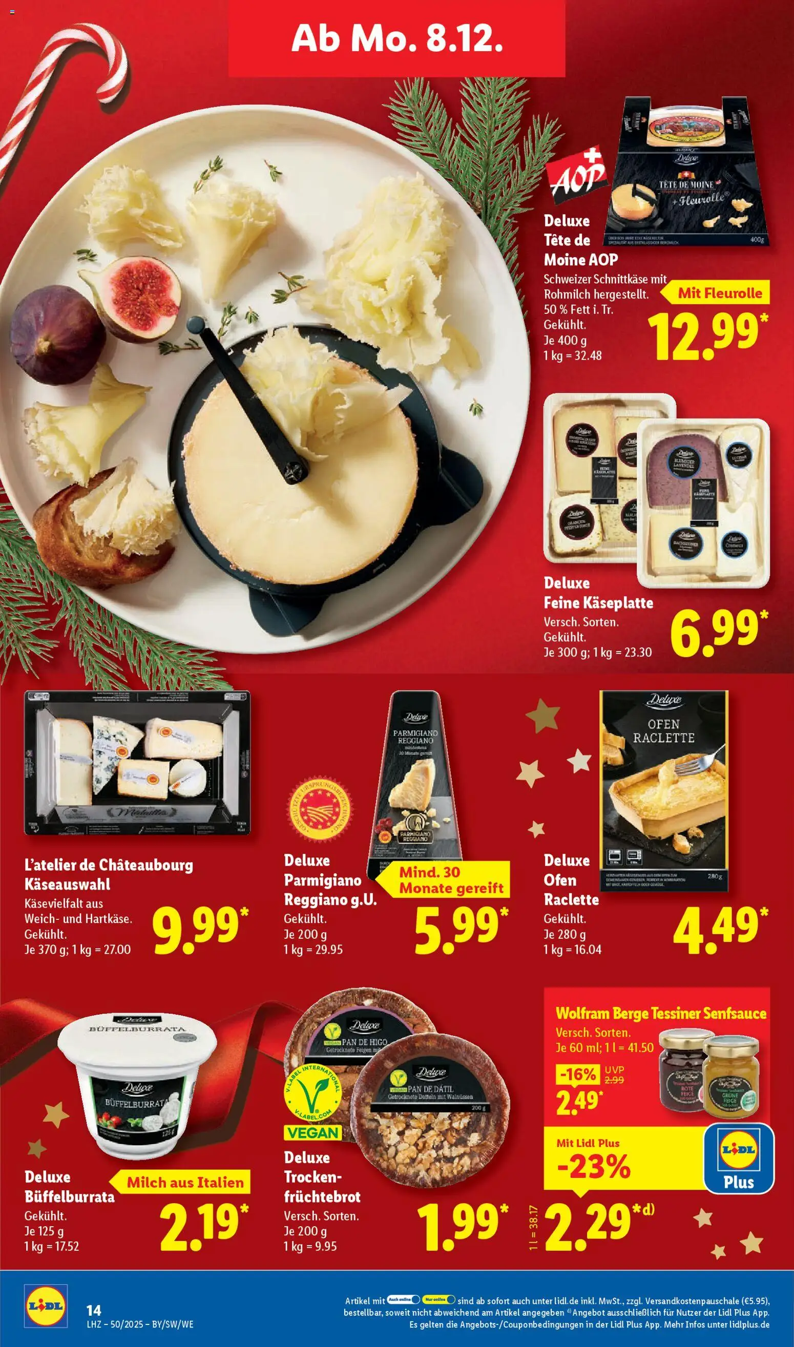 Lidl Prospekt Kornwestheim – gültig ab 08.12.2025 | Seite: 24 | Produkte: Ofen, Milch, Raclette, Lavendel