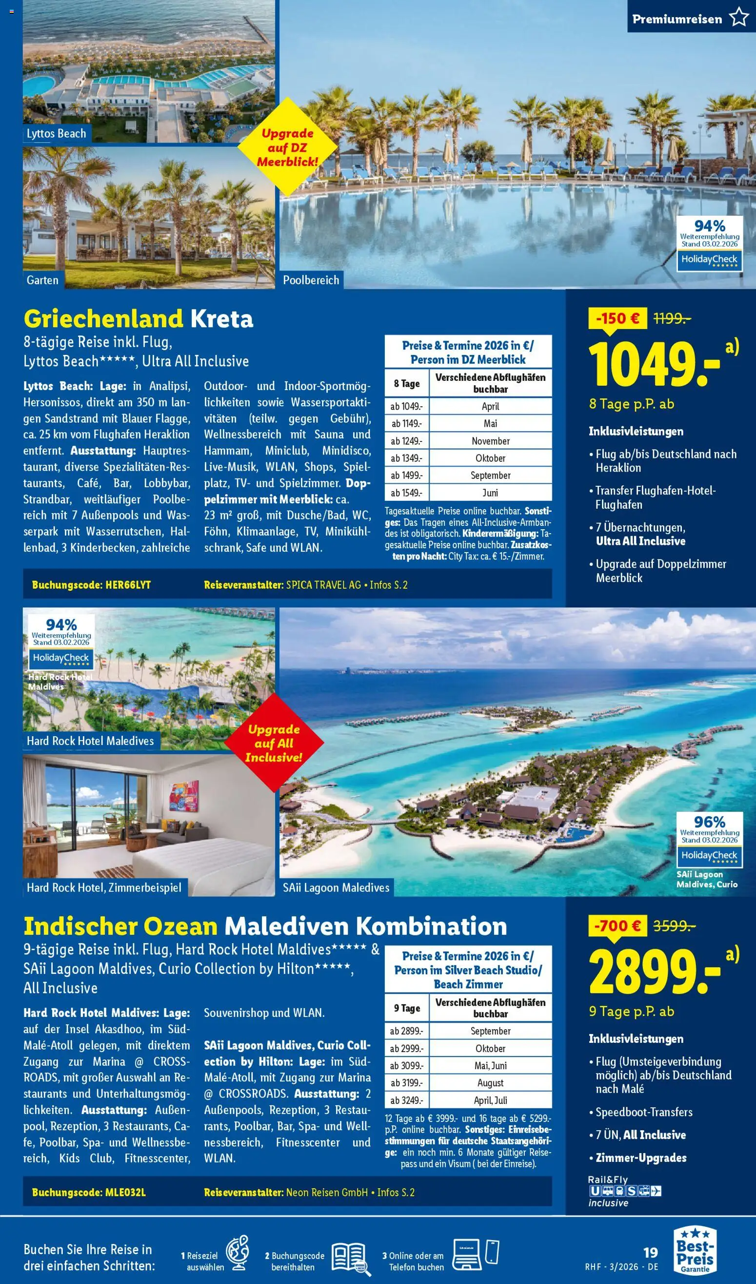 Lidl Reisen Prospekt 	 – gültig ab 28.02.2026 | Seite: 19 | Produkte: Spiel, Rock, Telefon, TV