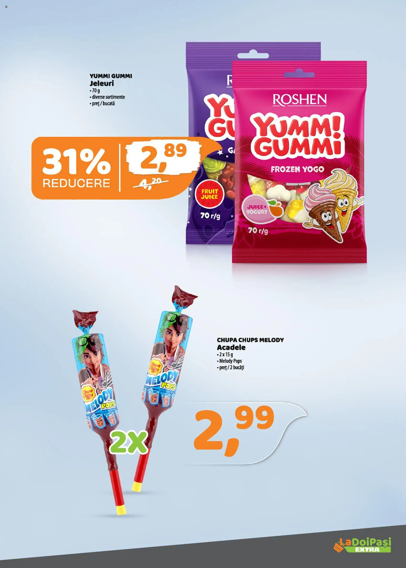 Noul catalog LaDoiPași – valabil de la 01.03.2026 | Pagină: 7 | Produse: Jeleuri, Acadele