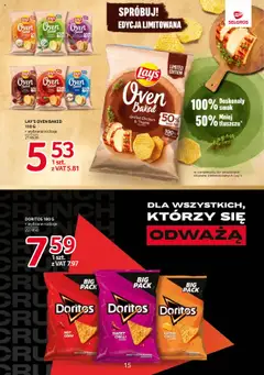 Selgros cash&carry Gazetka - Markowe produkty od 31.07.2025 | Strona: 15 | Produkty: Doritos