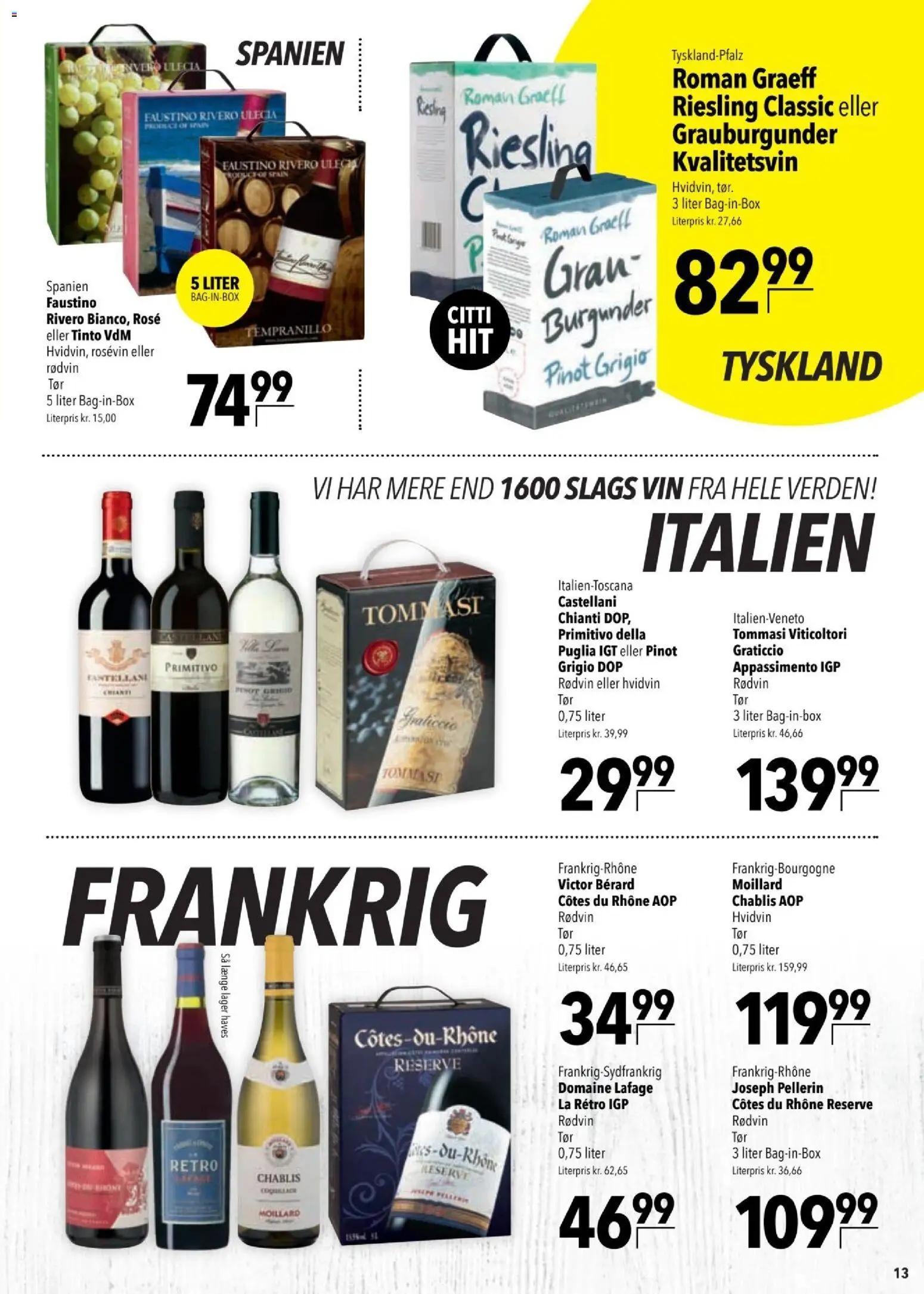 CITTI tilbudsavis – gyldig fra 15.04.2026 | Side: 13 | Produkter: Vin