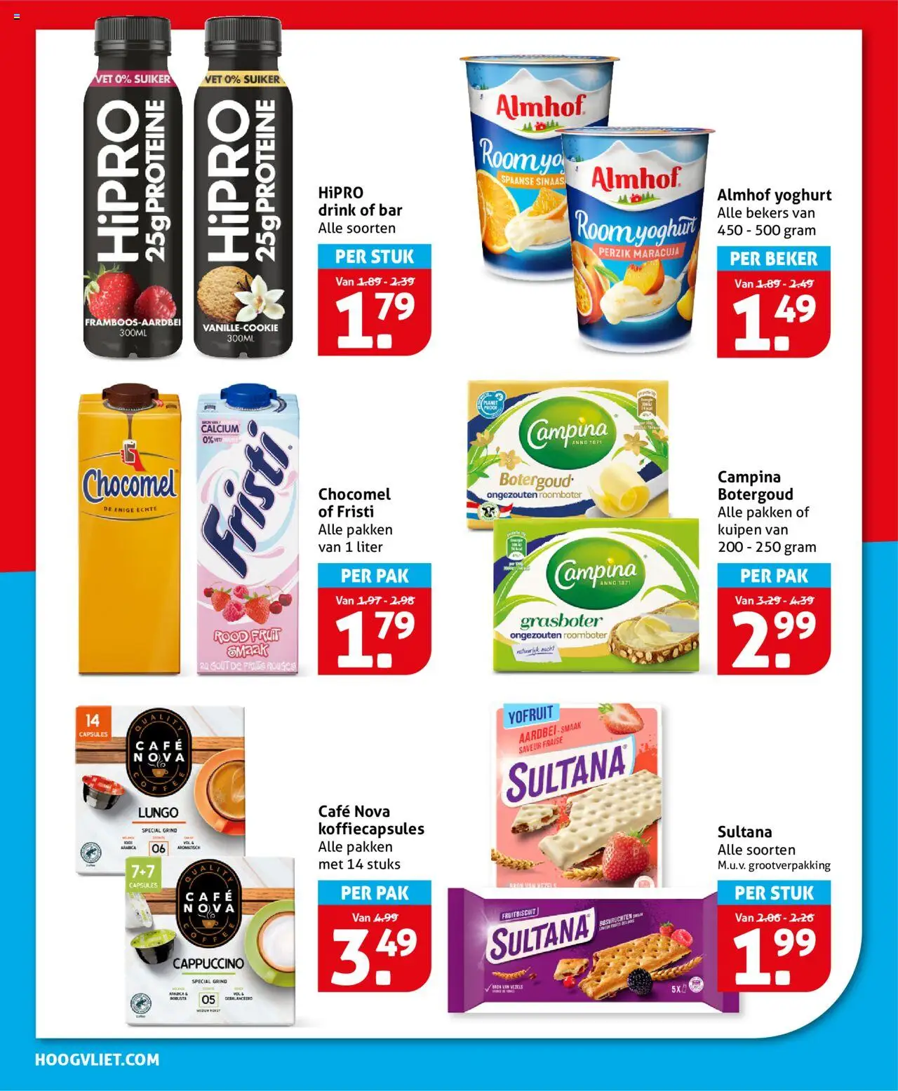  | Pagina: 18 | Producten: Koffiecapsules, Roomboter, Fruit, Cappuccino