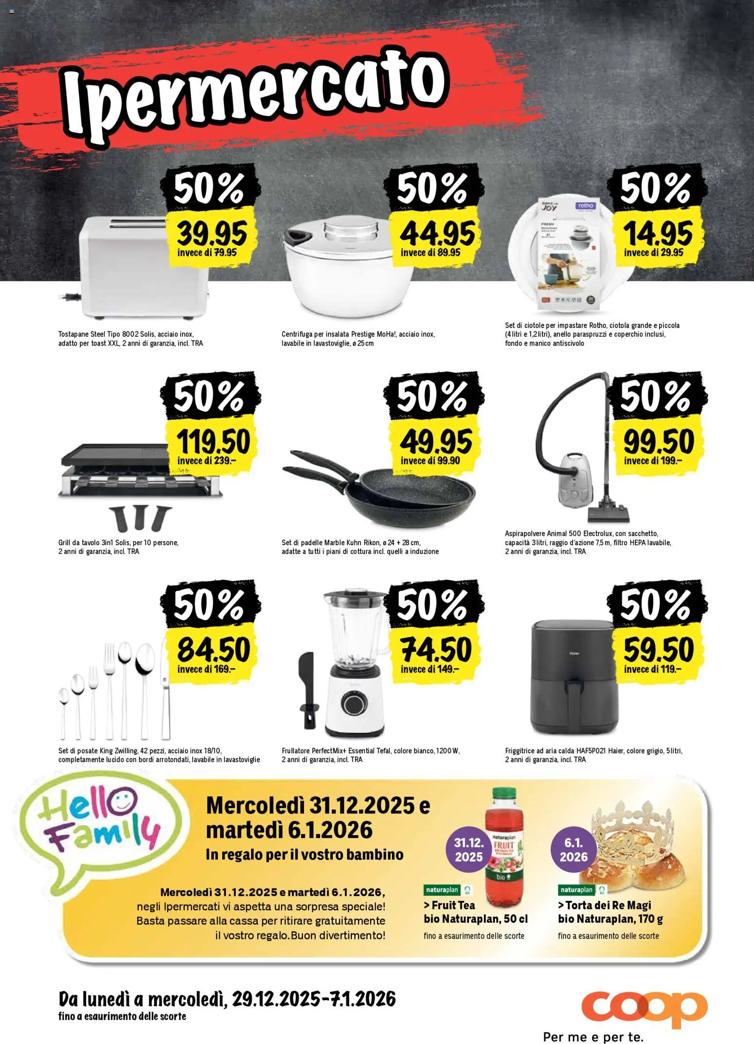 Coop - Una settimana di azioni – gültig ab 29.12.2025 | Seite: 24 | Produkte: Toaster, Grill