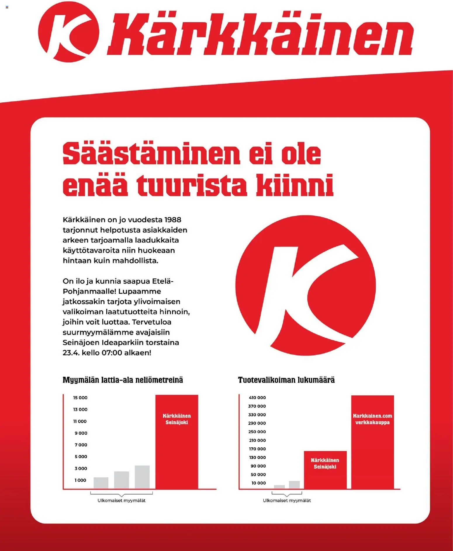 Kärkkäinen tarjoukset - Seinäjoen alue – voimassa 23.04.2026 alkaen | Sivu: 2 | Tuotteet: Kello