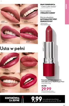 Pogląd oferty "Oriflame Katalog 4 2026" - ważna od 04.03.2026 | Strona: 83 | Produkty: Pomadka, Makijaż, Konturówka