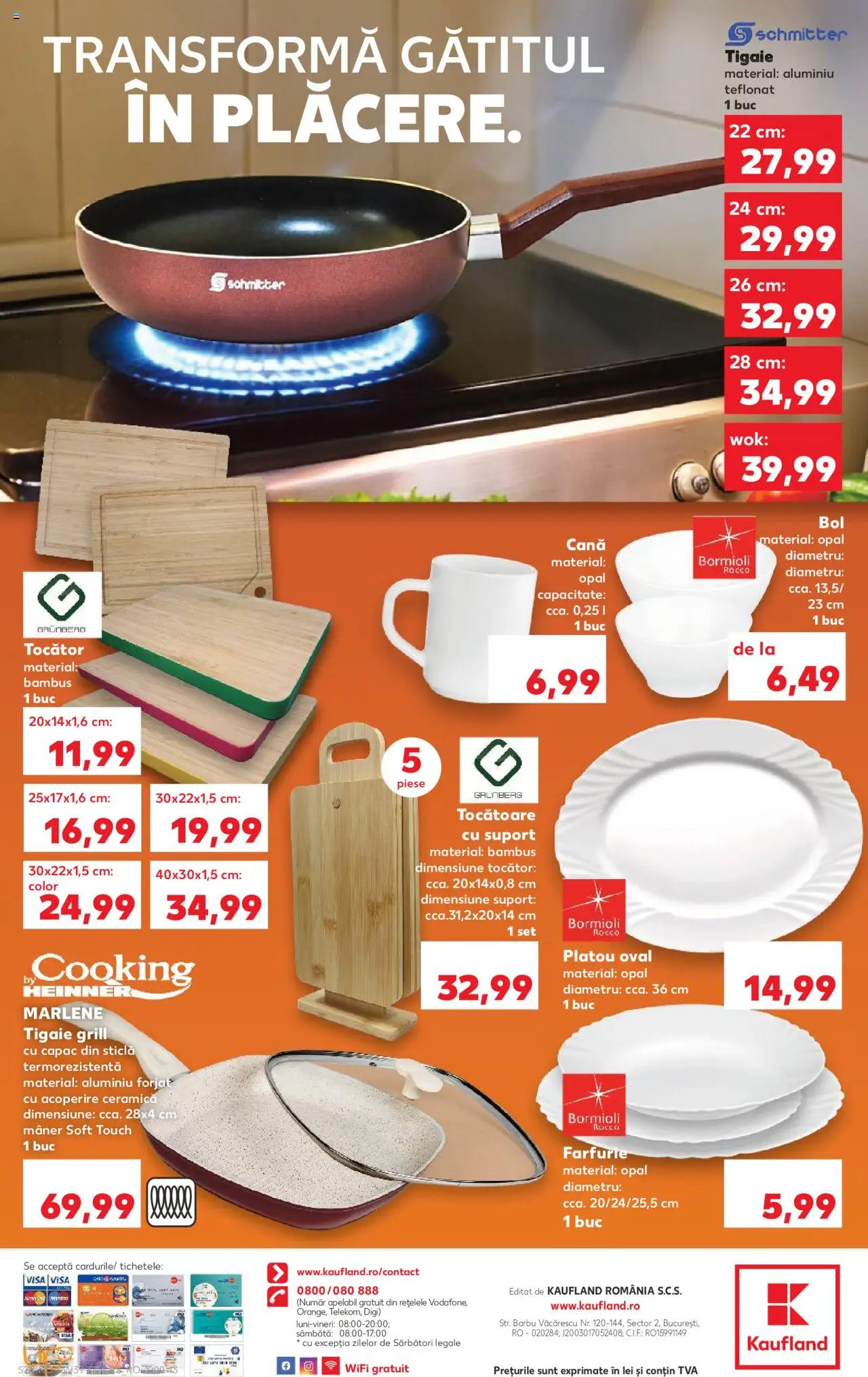 Kaufland RO akciós ujság - amely érvényes a következő dátumtól: 24.09.2025 | Oldal: 28 | Termékek: Grill