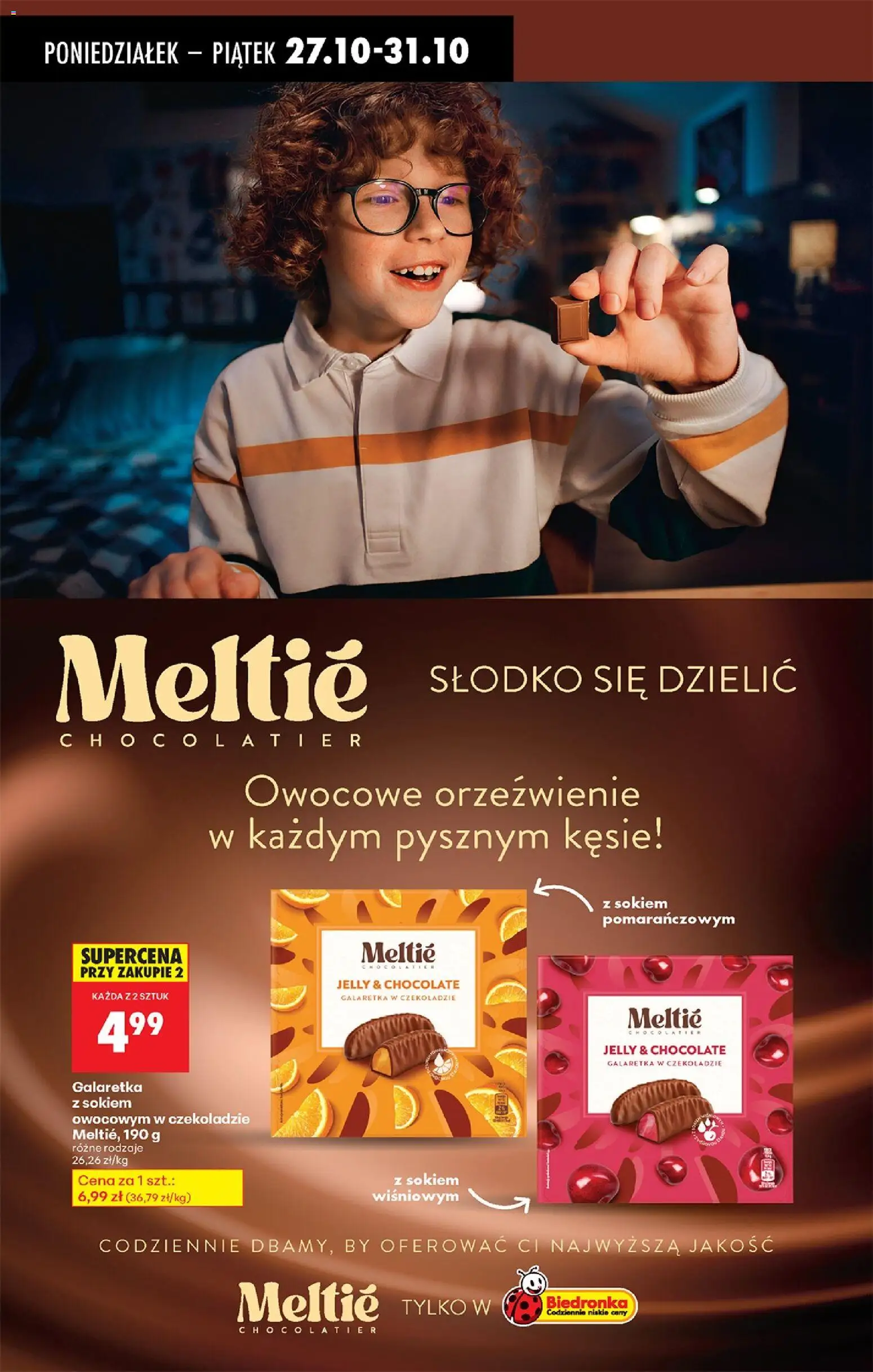 Biedronka gazetka od 27.10.2025 | Strona: 62 | Produkty: Galaretka