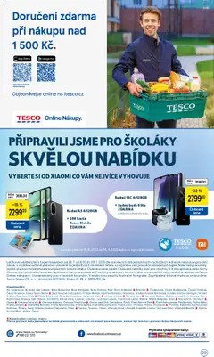 Tesco leták - Hypermarket od 23.07.2025 | Strana: 29 | Produkty: Smartphone, SIM karta, Xiaomi, Karty