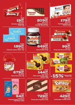 Univerexport katalog - pregled Univerexport kataloga - važi od 13.10.2025 | Strana: 18 | Proizvode: Keks, Bombonjera, Čokolada, Nutella
