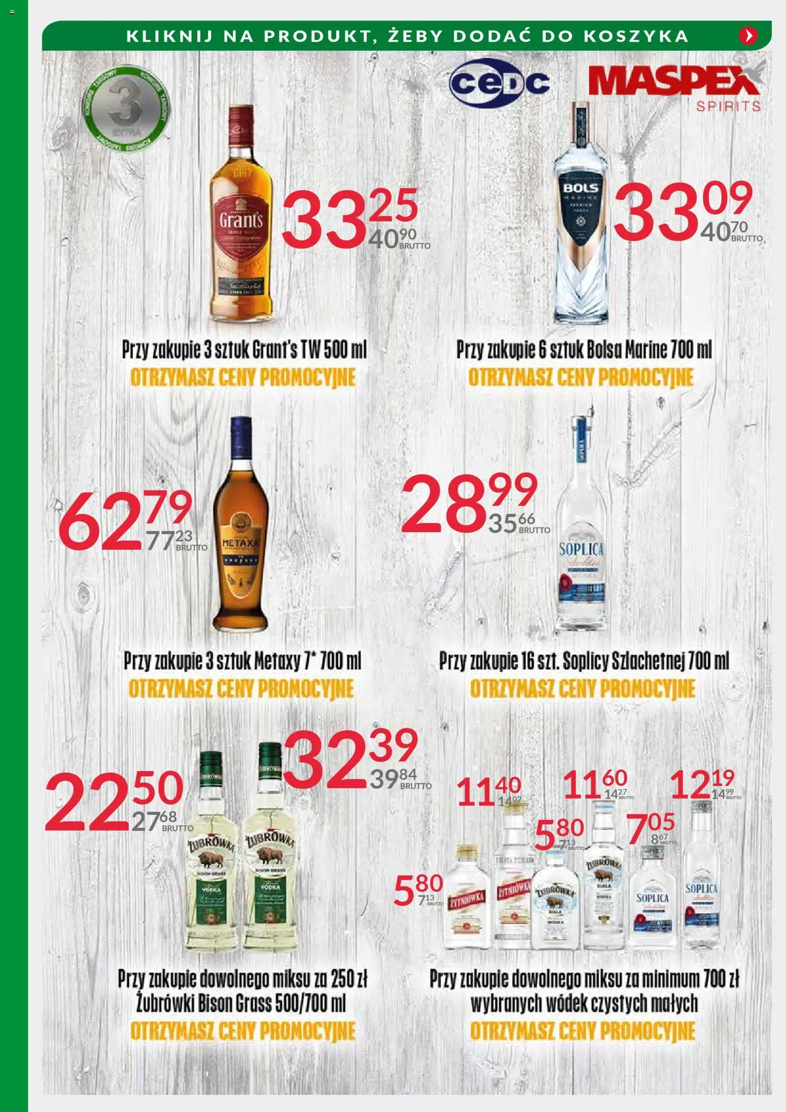 Eurocash Gazetka - Targi Jesień od 17.11.2025 | Strona: 6 | Produkty: Grant's