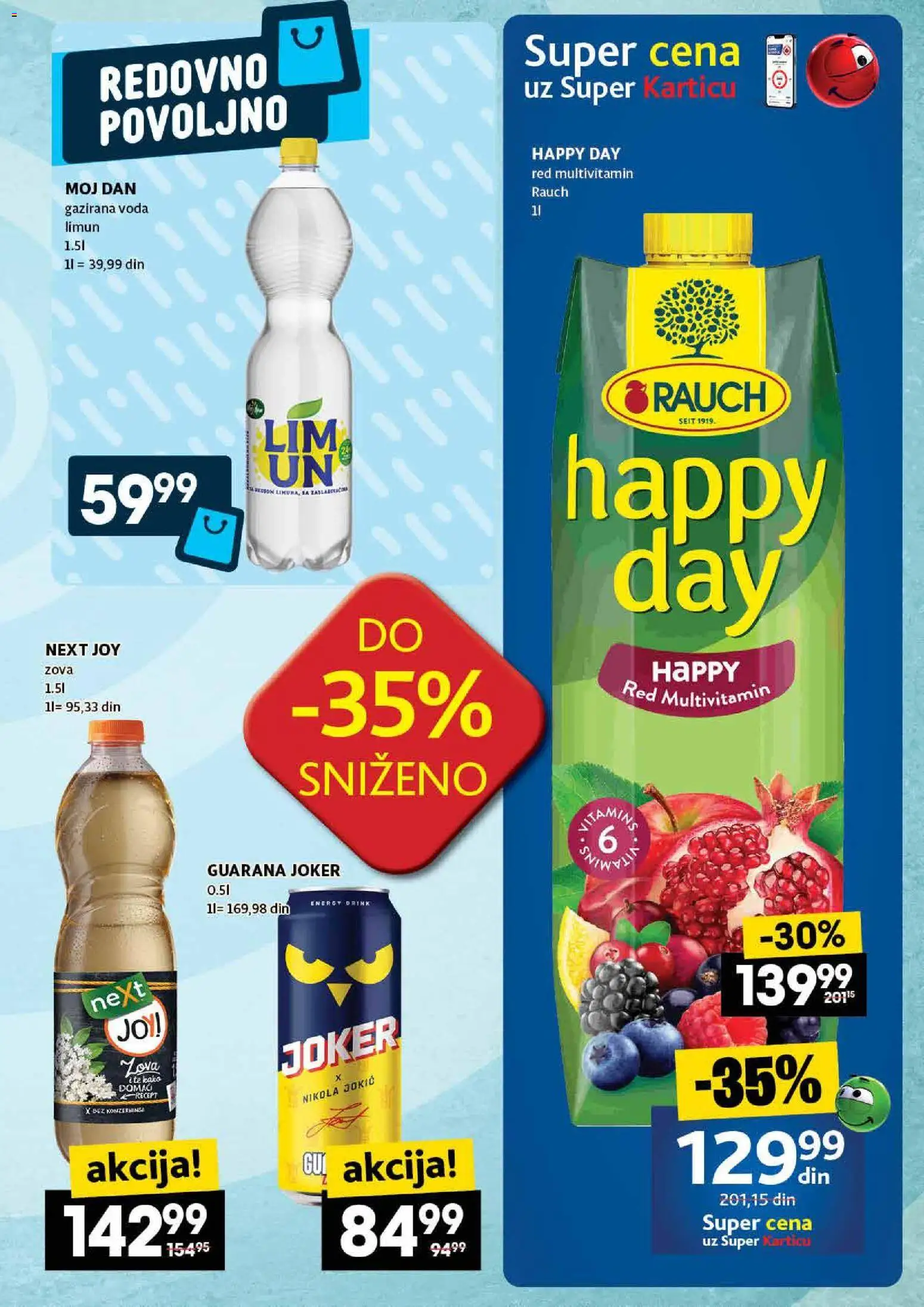 Roda katalog - važi od 23.10.2025 | Strana: 23 | Proizvode: Voda, Guarana, Limun