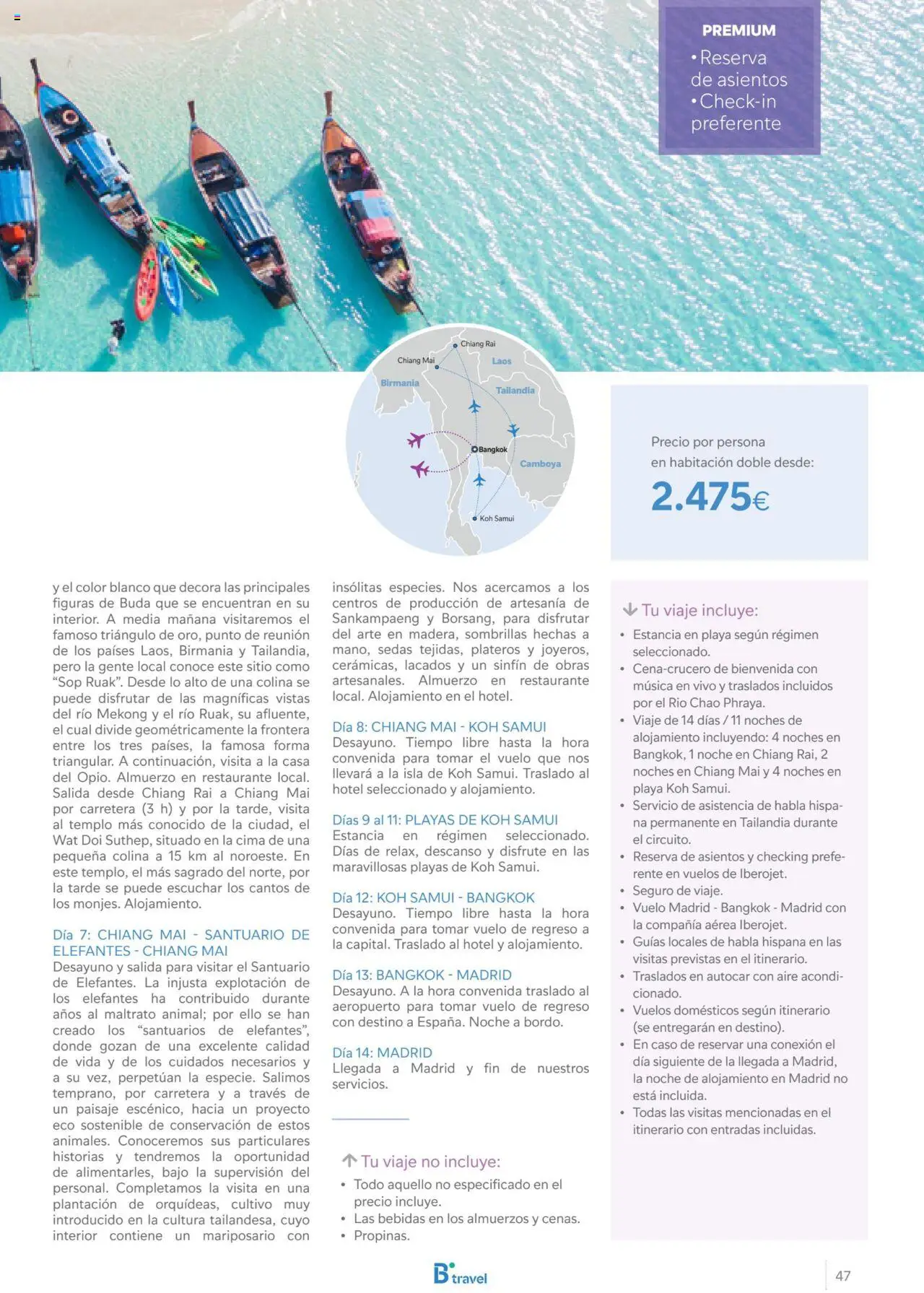 B the travel brand Asia 2025 │ válido desde el 15.11.2024 | Página: 47