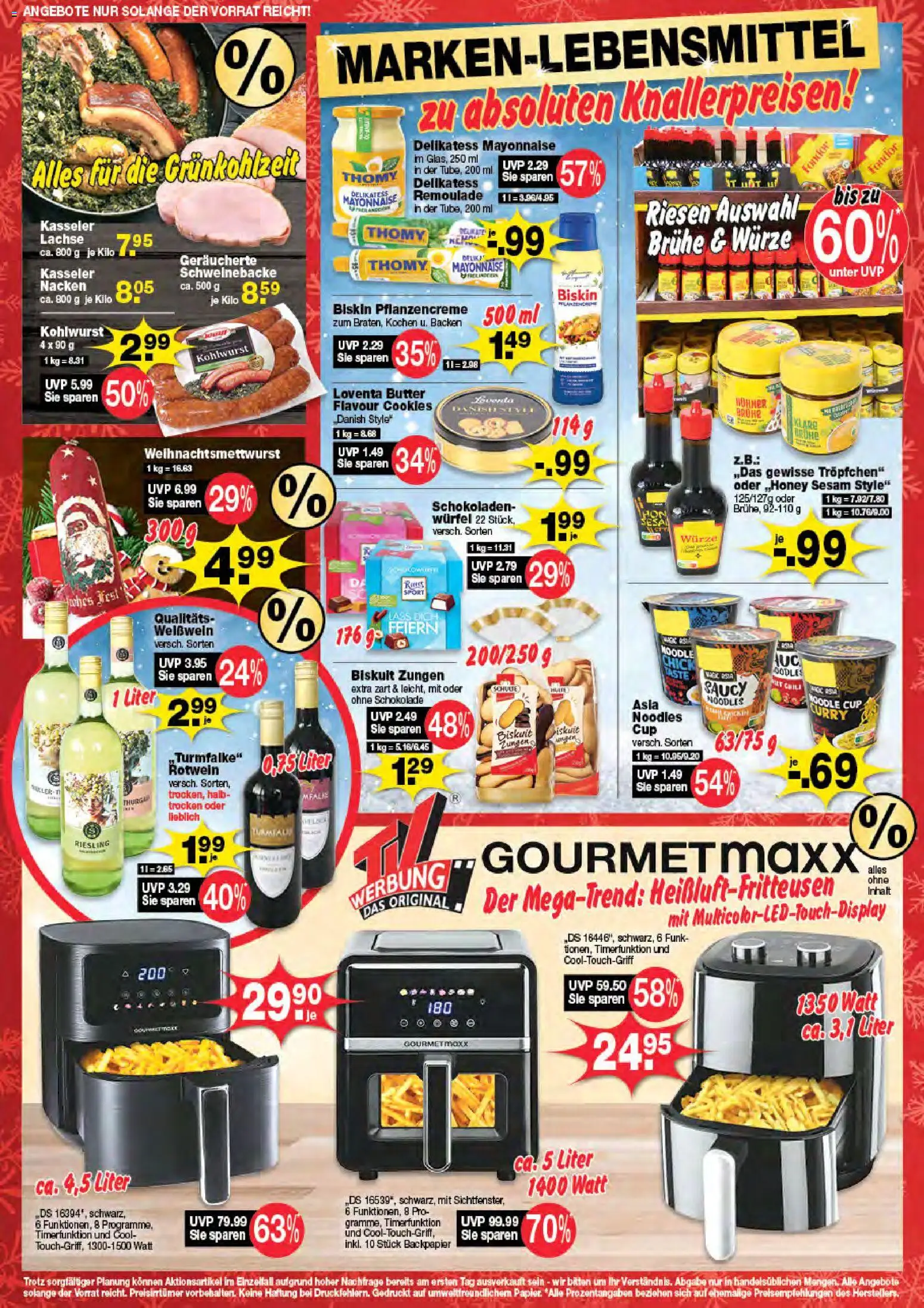 KRÜMET Prospekt 	 – gültig ab 01.12.2025 | Seite: 2 | Produkte: Butter, Schokolade, Rotwein, Mayonnaise