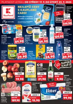 Náhled letáku Kaufland leták - Chomutov od 17.09.2025