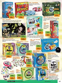 Náhled letáku Dráčik leták od 03.10.2025 | Strana: 63 | Produkty: Hra, Harry Potter, Karty, Stitch