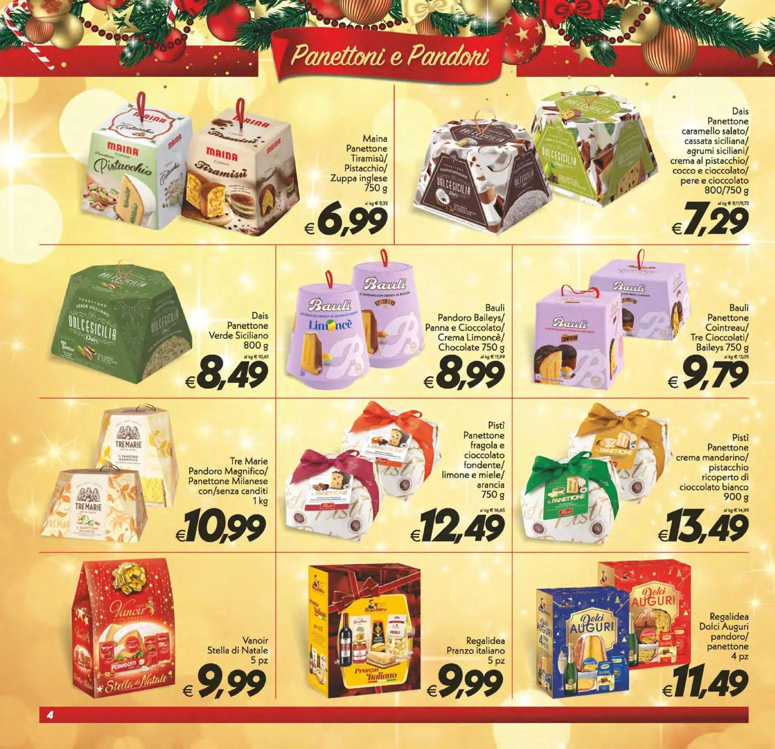 Volantino SuperConveniente del 16.12.2025 | Pagina: 4 | Prodotti: Crema, Cioccolato, Panettone, Cocco