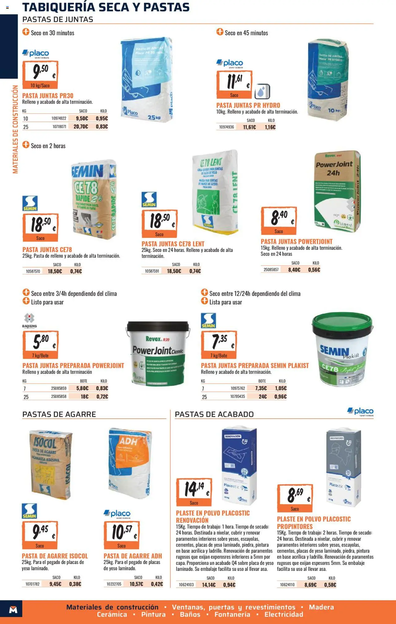 Obramat - Pamplona  │ válido desde el 10.10.2025 | Página: 4 | Productos: Polvo, Pasta