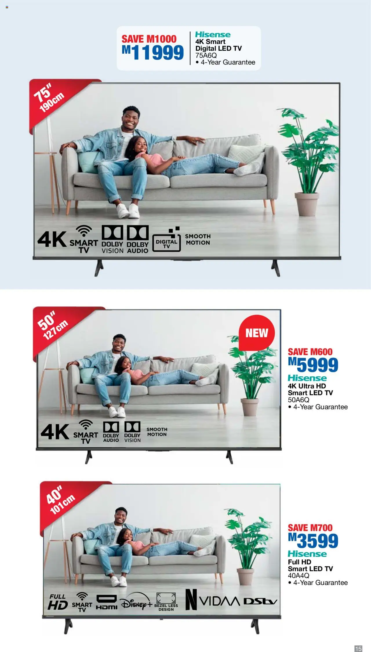New OK Furniture catalogue – valid from 06.10.2025 | Page: 15 | Products: Audio, TV