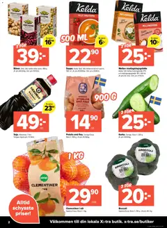 Coop X:-TRA erbjudanden - Förhandsvisning av reklamblad från butik Coop X:-TRA aktuell från 16.03.2026 | Sida: 2