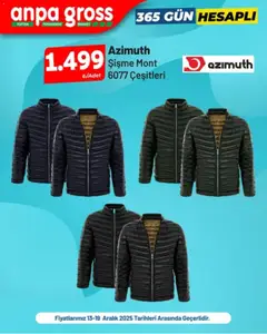 13.12.2025 tarihinden itibaren geçerli olan Anpa Gross kataloğu önizlemesi