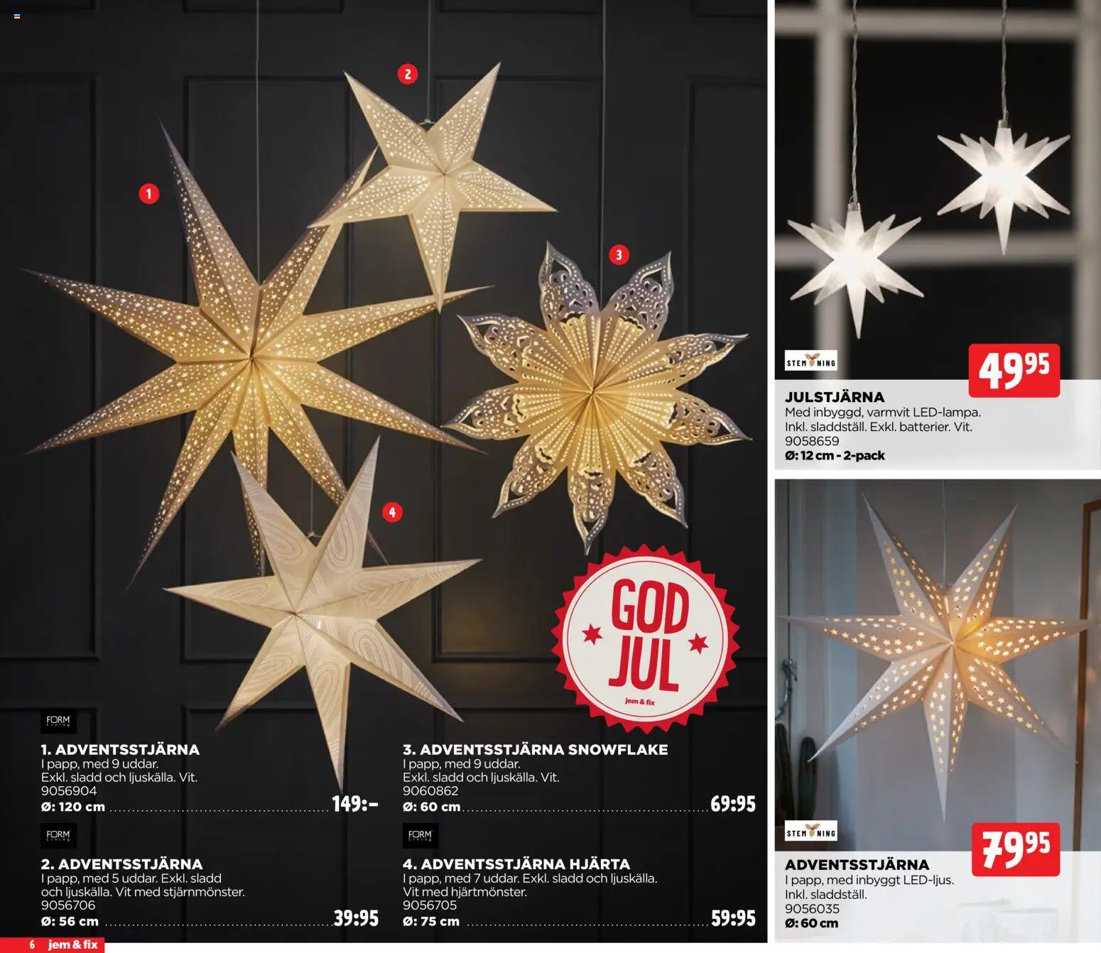 Jem & Fix reklamblad aktuell från 03.11.2025 | Sida: 6 | Produkter: Sladd