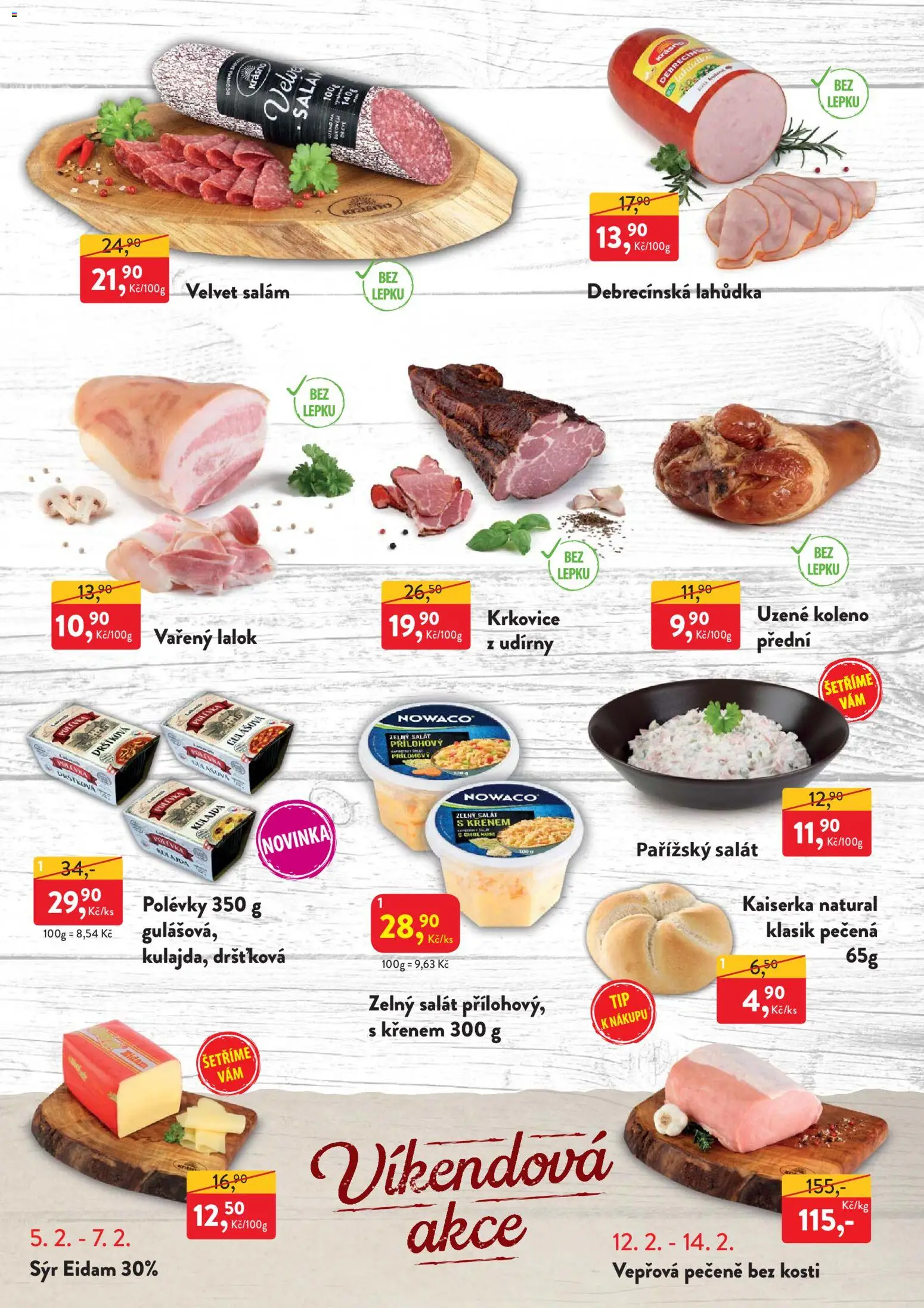 MP Krásno leták od 02.02.2026 | Strana: 4 | Produkty: Sýr, Salát, Eidam, Krkovice