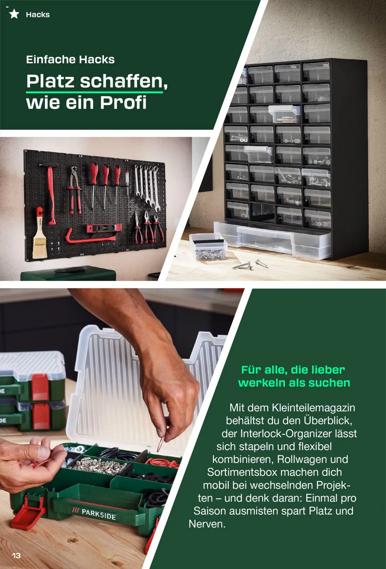 Kaufland Parkside Herbst Magazin – gültig ab 01.09.2025 | Seite: 13