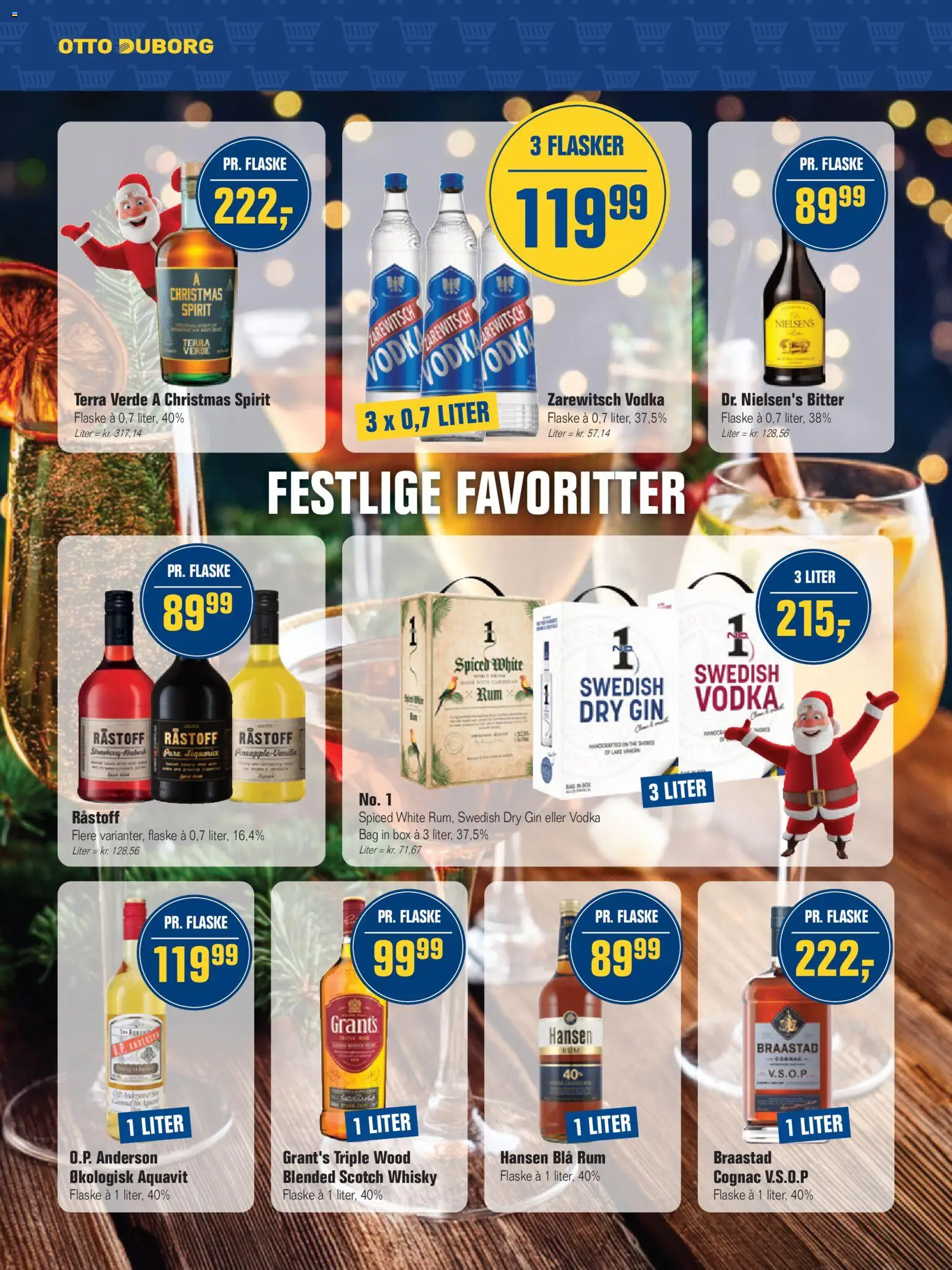 Otto Duborg tilbudsavis – gyldig fra 27.11.2025 | Side: 18 | Produkter: Gin, Vodka, Whisky
