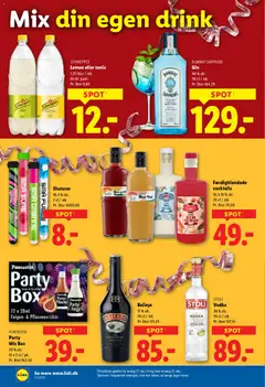 Lidl - Tilbudsavis gyldig fra 27.12.2025 | Side: 15 | Produkter: Amendoins, Gin, Vodka, Søm