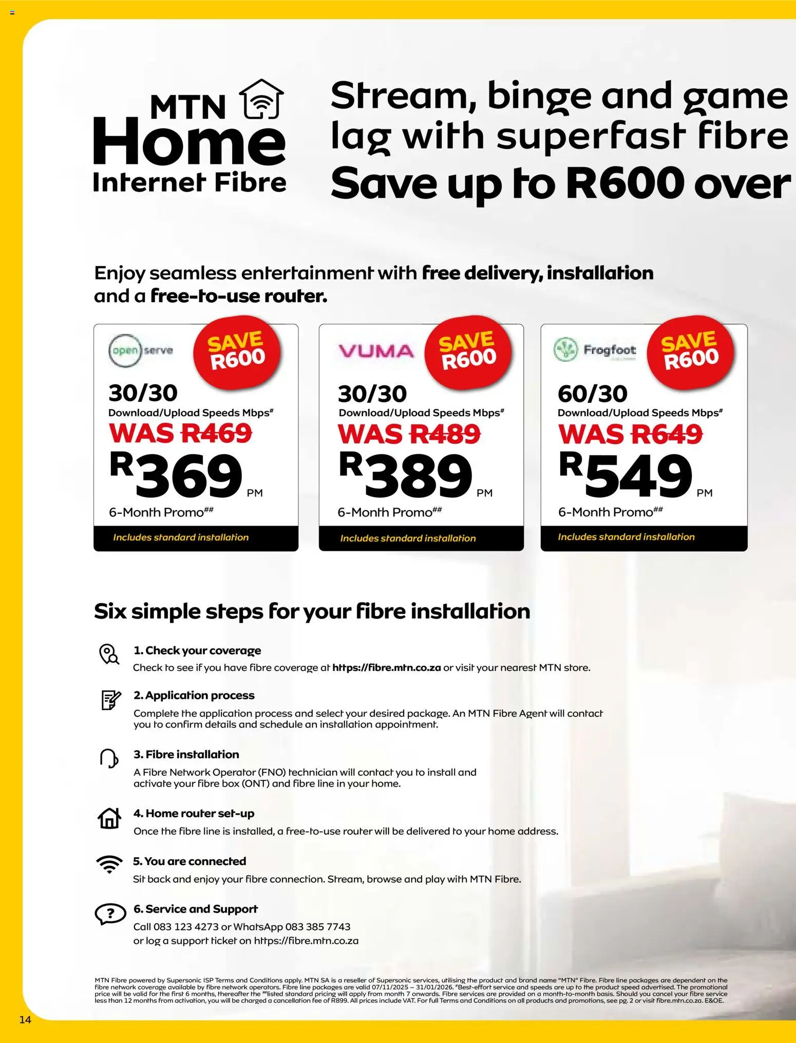 New MTN catalogue – valid from 07.11.2025 | Page: 14 | Products: Router, Box