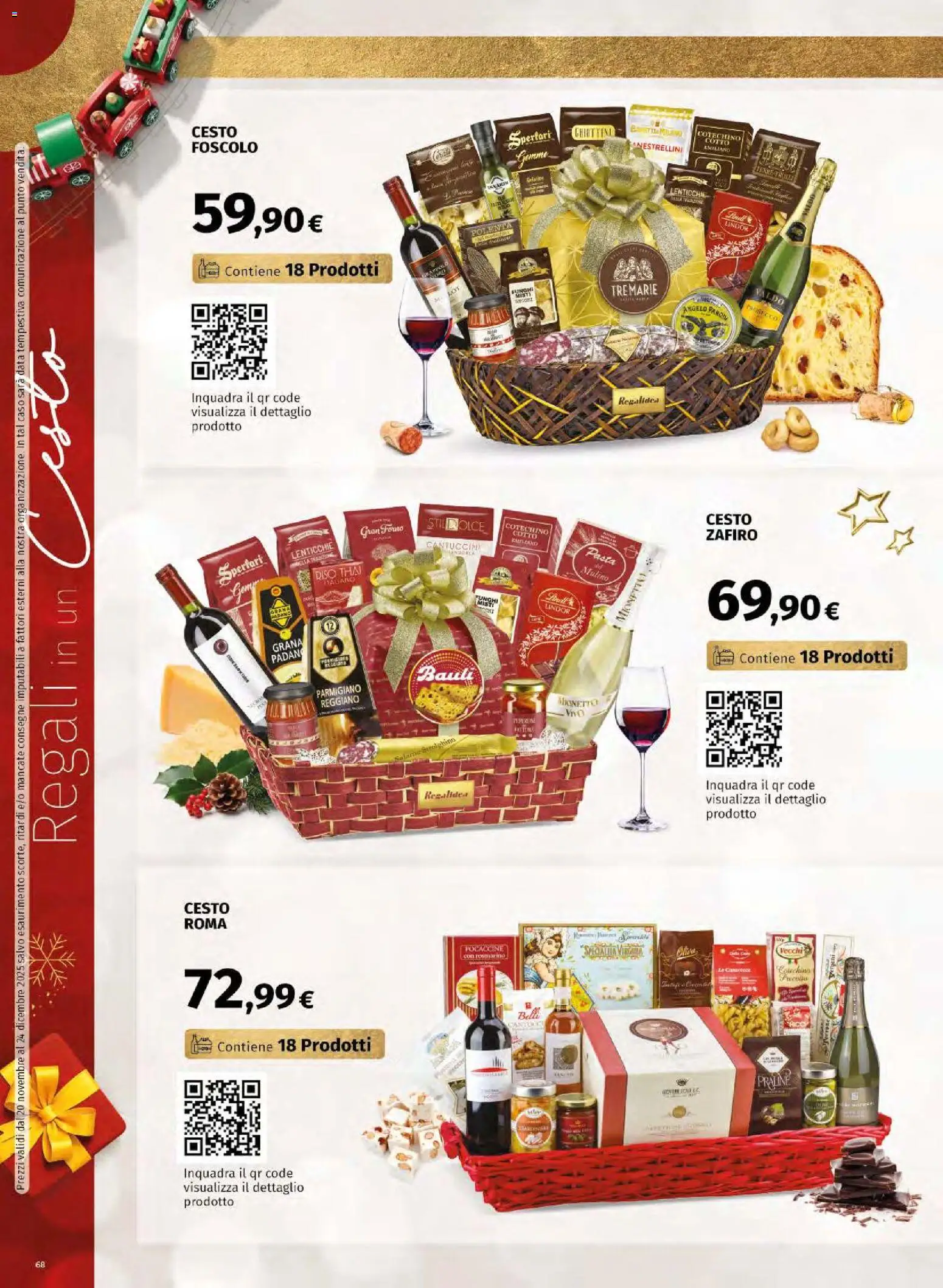 Volantino Ipercoop del 20.11.2025 | Pagina: 68 | Prodotti: Lenticchie, Pasta, Parmigiano reggiano, Parmigiano