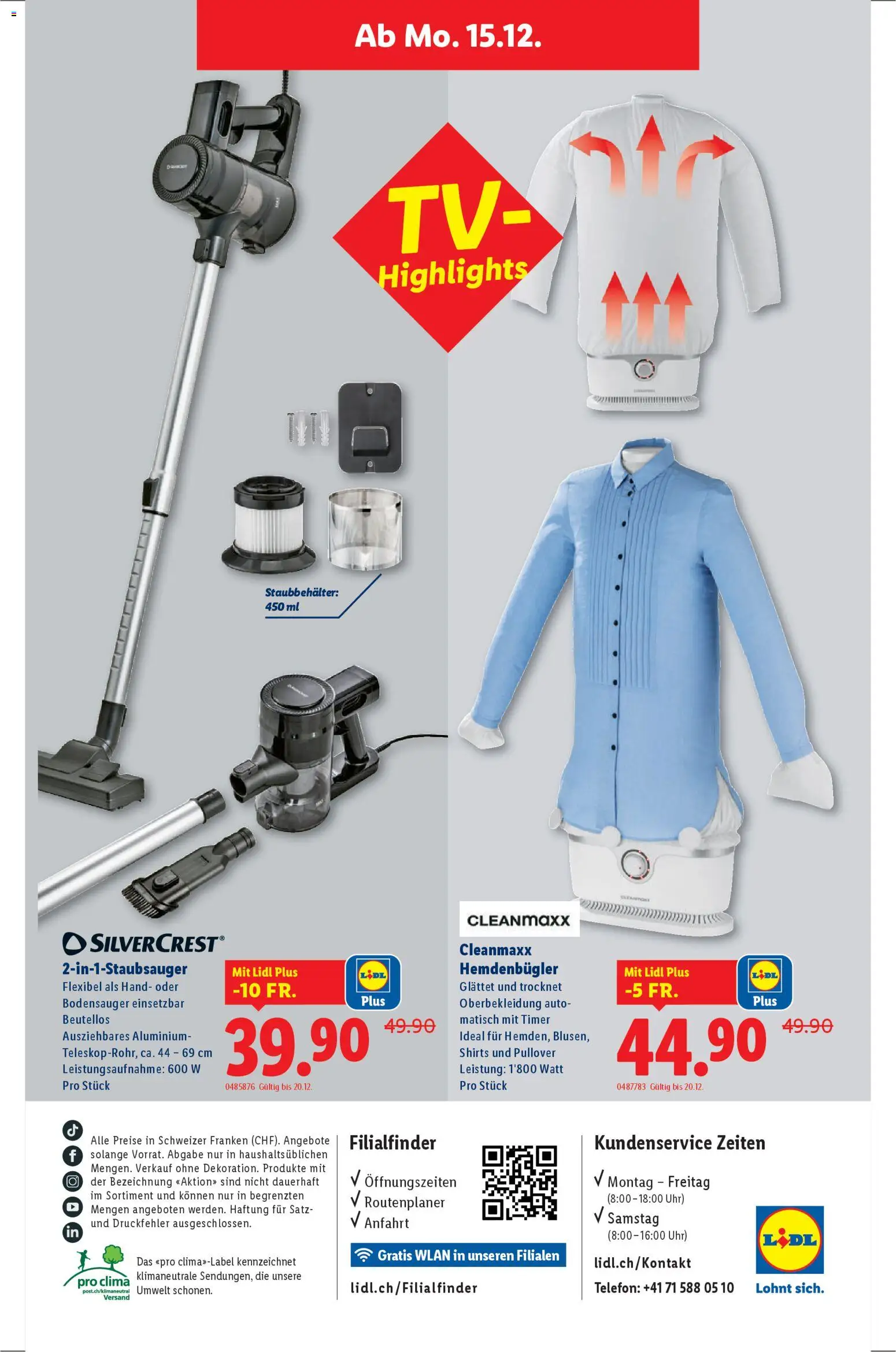 Lidl Aktionen – gültig ab 11.12.2025 | Seite: 32 | Produkte: Pullover, Uhr