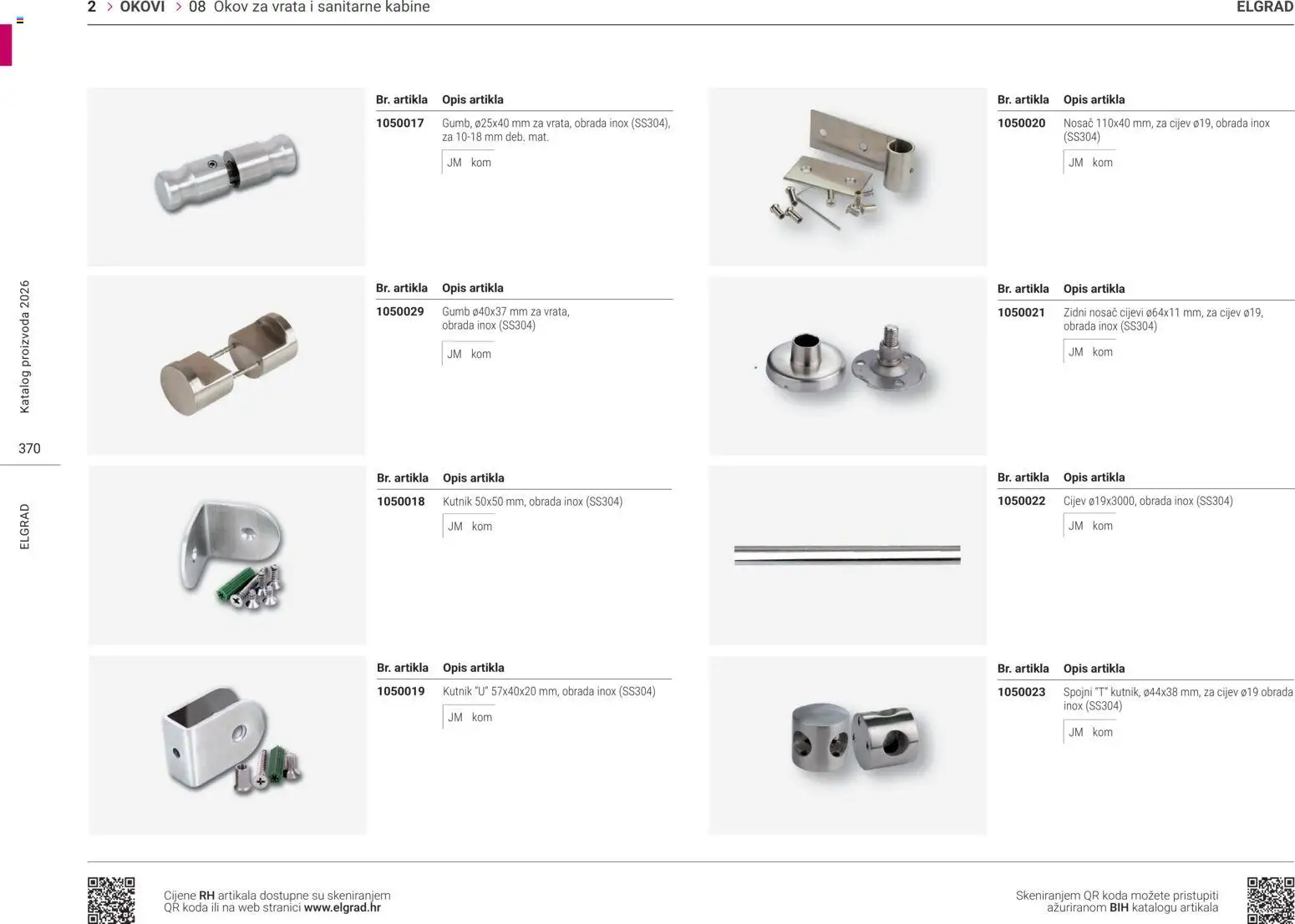 Elgrad katalog | vrijedi od 17.02.2026 | Stranica: 9 | Proizvodi: Vrata, Cijevi