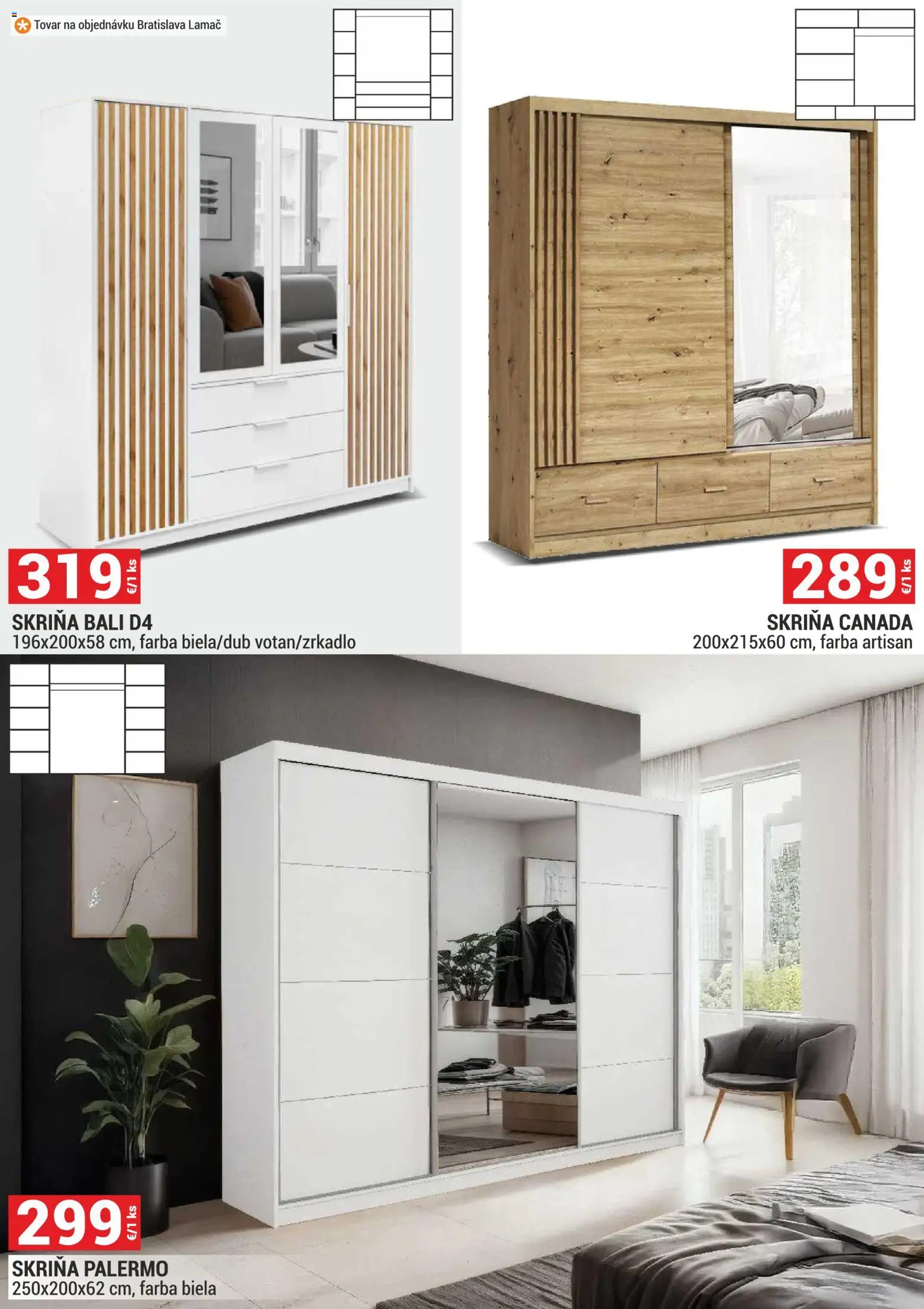 Nové Merkury Market akcie – leták je platný od 01.11.2025 | Strana: 37 | Produkty: Skriňa