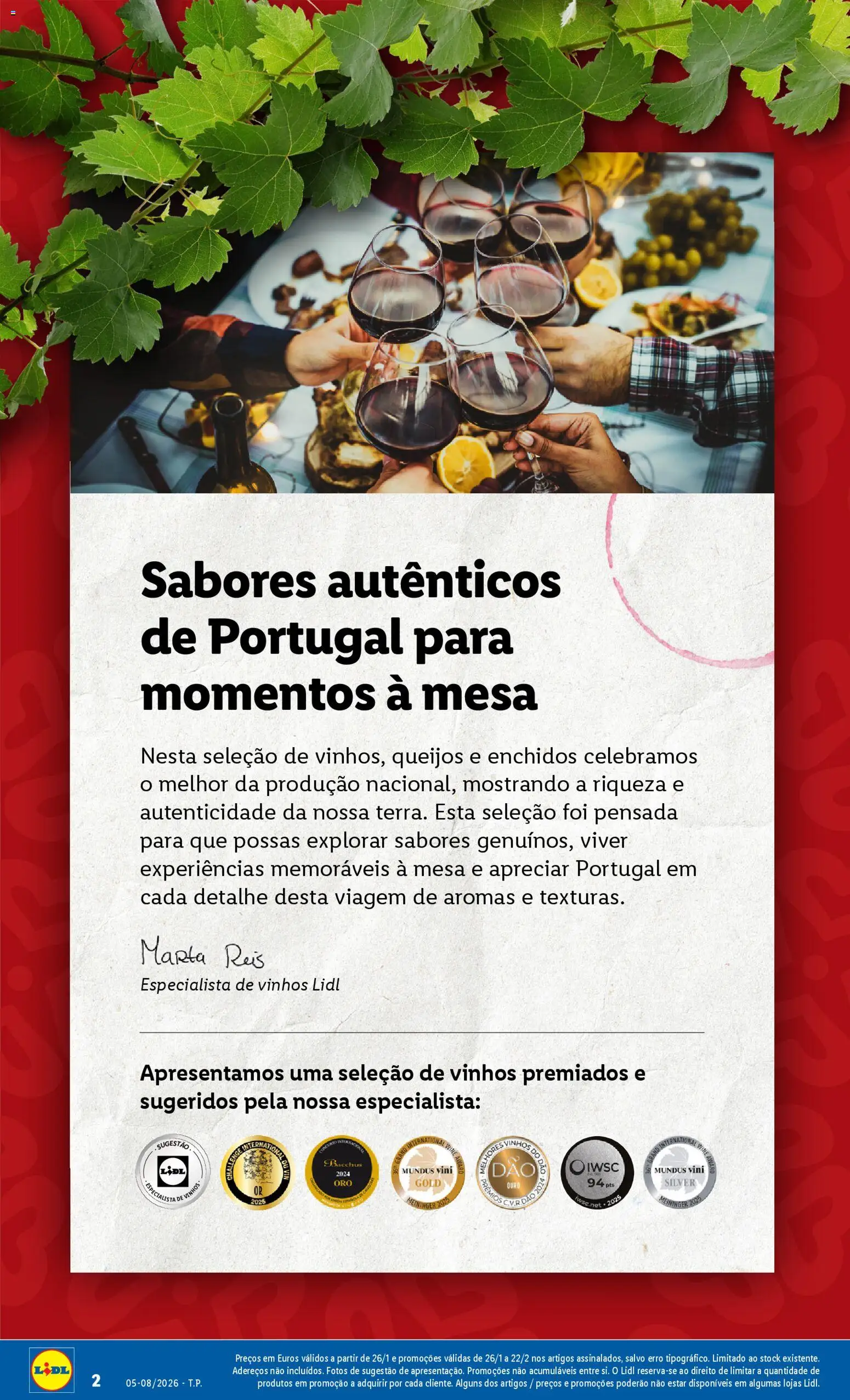 Lidl folheto │ válido de 26.01.2026 | Página: 2 | Produtos: Mesa