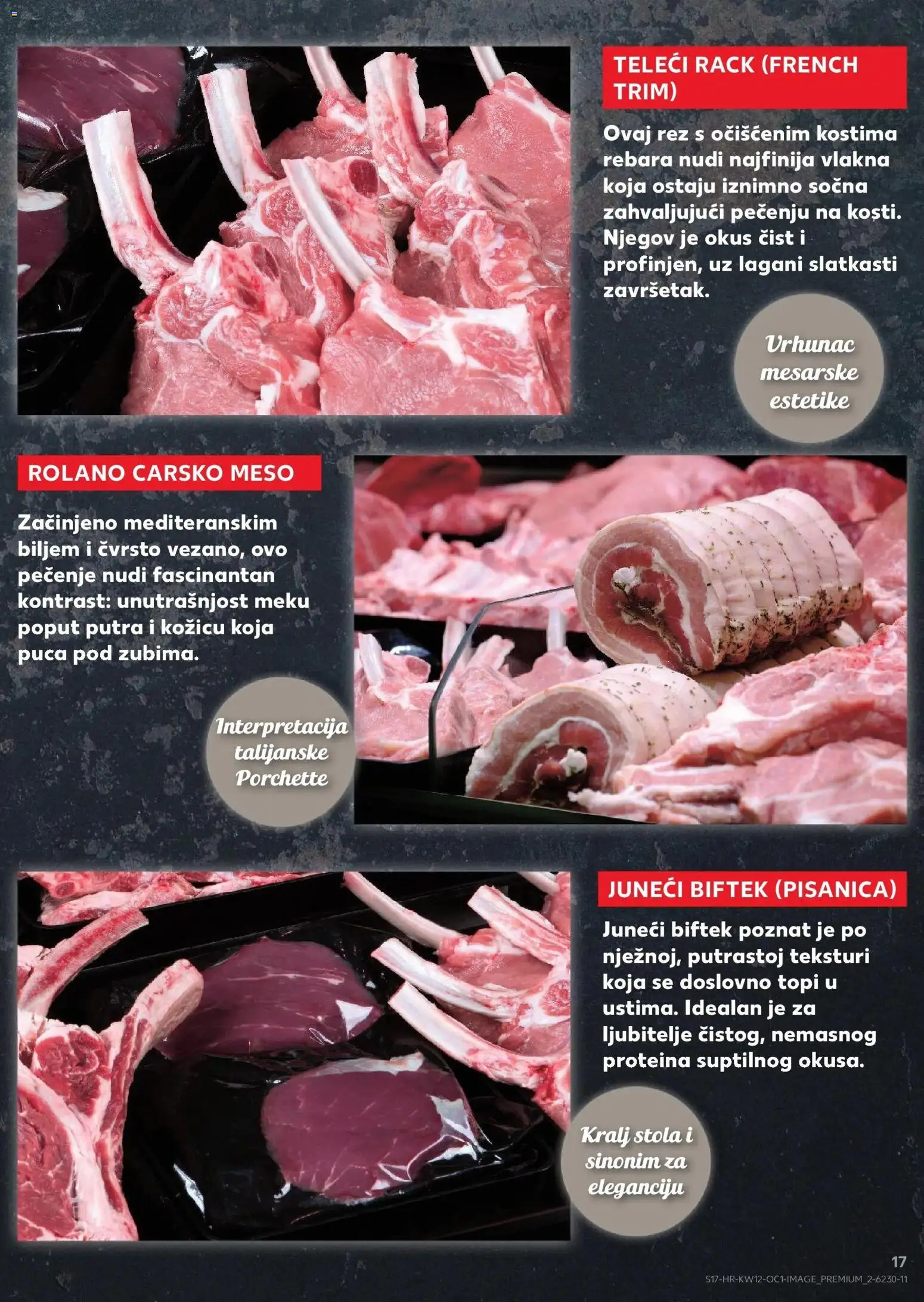 Kaufland katalog | vrijedi od 17.03.2026 | Stranica: 17 | Proizvodi: Carsko meso, Meso