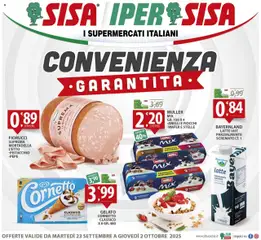 Anteprima del volantino SISA Iper catalogo valido a partire dal 23.09.2025