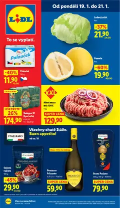 Náhled letáku Lidl leták od 19.01.2026