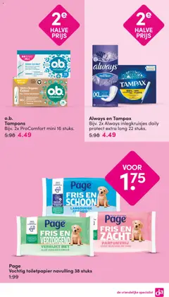 Da - Folder - Voorbeeld van een folder van Da, geldig van 06.10.2025 | Pagina: 27 | Producten: Ostyalap, Parfum, Geur, Tampons