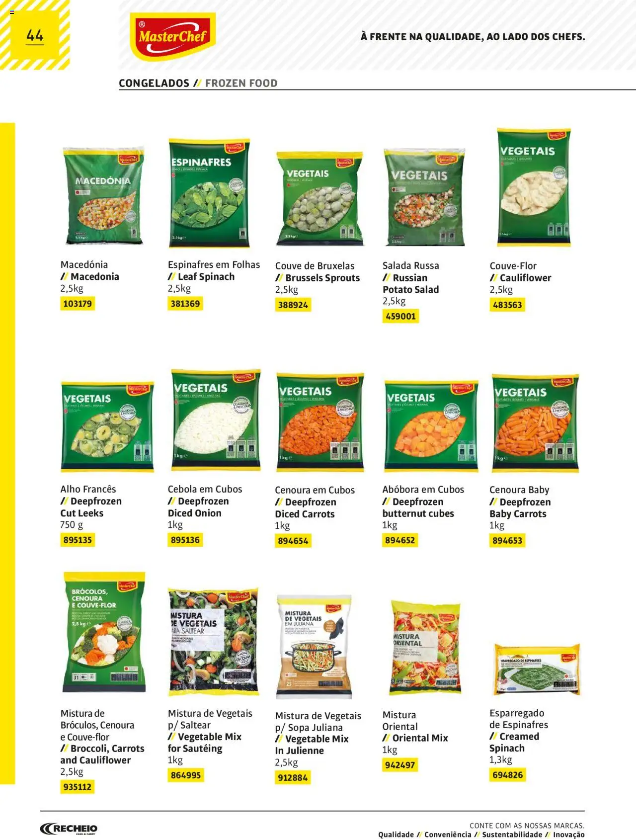 Recheio MasterChef │ válido de 22.03.2024 | Página: 44 | Produtos: Cebola, Sopa, Cenoura, Couve