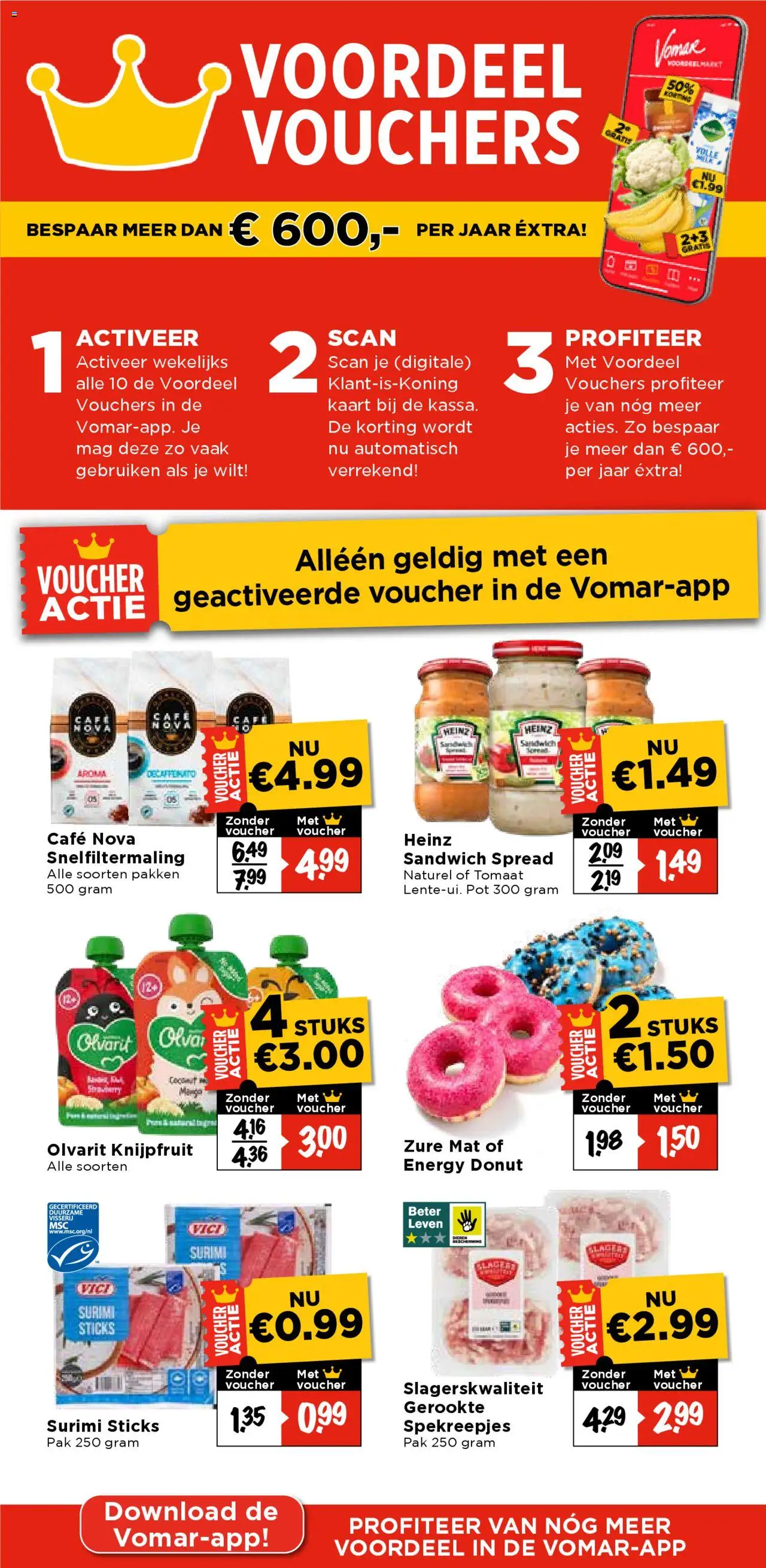 {H1} | Pagina: 5 | Producten: Tomaat, Kaart, Pot, Sandwich