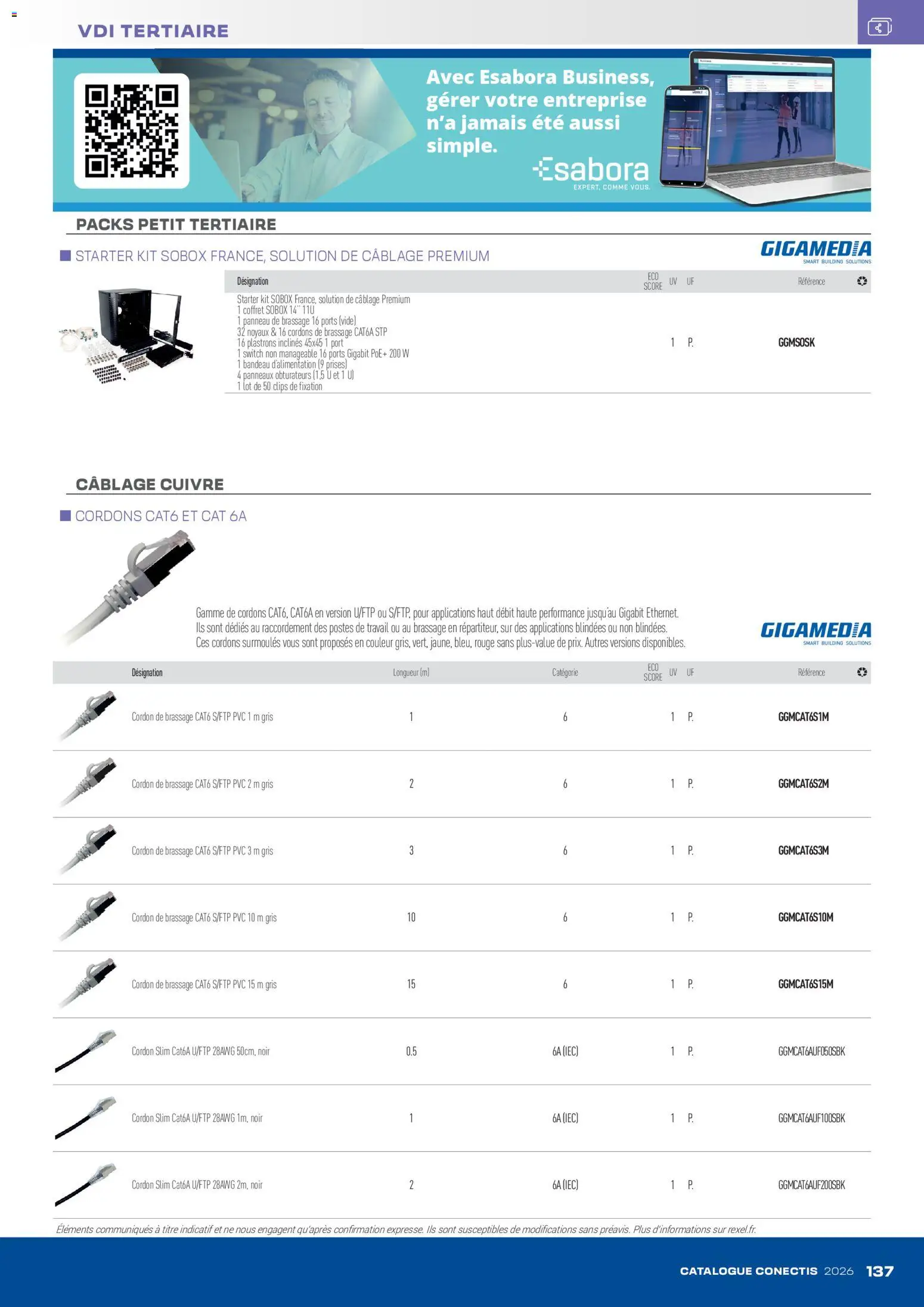 {H1} | Page: 137 | Produits: Prises