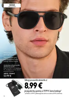 Oriflame leidinys galioja nuo 11.03.2026 | Puslapis: 10 | Prekių: Akiniai nuo saulės, Akiniai