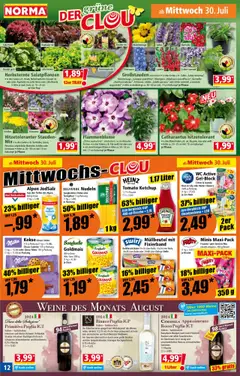Norma Prospekt 	 - gültig ab dem 28.07.2025 | Seite: 12 | Produkte: Bad, Duft, Milka, Nudeln